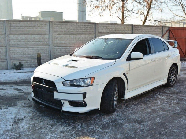 Maxton Design Front Racing Splitter V.1 Mitsubishi Lancer Evo X