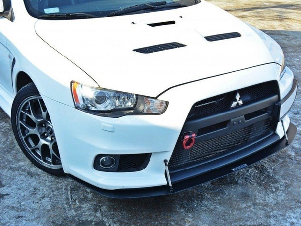 Maxton Design Front Racing Splitter V.3 Mitsubishi Lancer Evo X