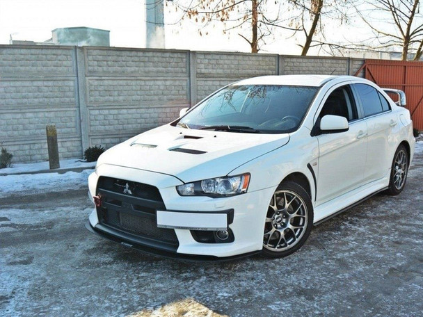 Maxton Design Front Racing Splitter V.3 Mitsubishi Lancer Evo X