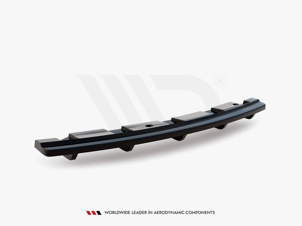 Maxton Design Central Rear Splitter Peugeot 308 Ii Gti (Without Vertical Bars)