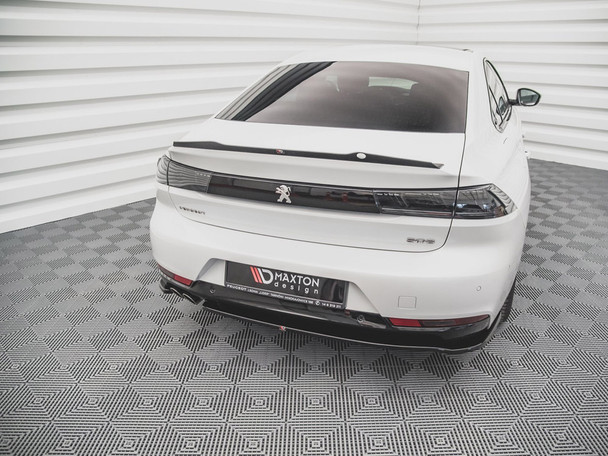 Maxton Design Rear Splitter (Vertical Bars) Peugeot 508 GT-Line Mk2