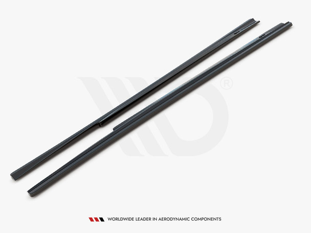 Maxton Design Rear Splitter (Vertical Bars) Porsche Cayenne Sport Design Mk3