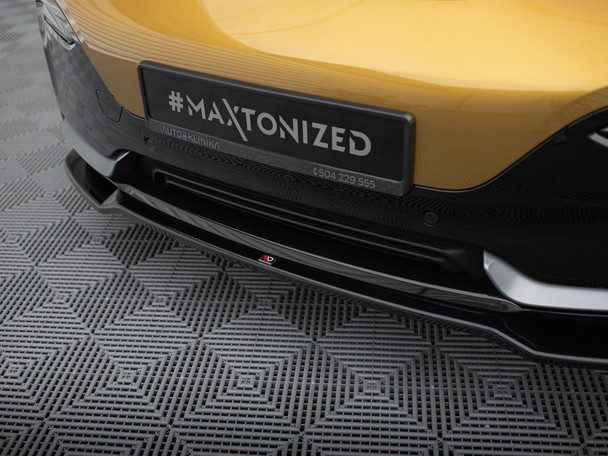 Maxton Design Bottom Spoiler Cap Porsche Macan Ev Mk1