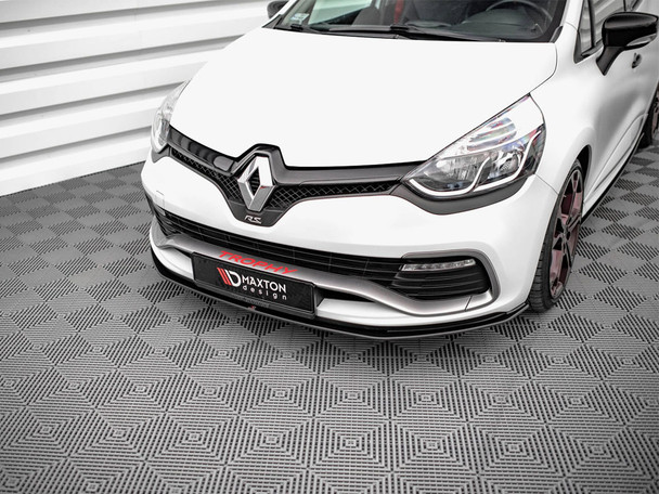 Maxton Design Rear Splitter (Vertical Bars) Renault Clio RS Mk4