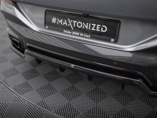 Maxton Design Rear Splitter (Vertical Bars) Renault Megane GT Mk3 Facelift