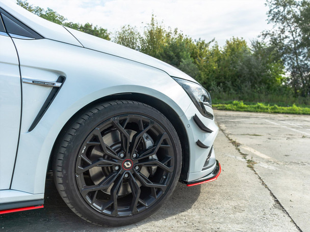Maxton Design Front Bumper Wings (Canards) Renault Megane MK4 RS (2018-2020)