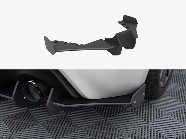 Maxton Design Street PRO Rear Side Splitters Subaru BRZ Mk1 / Mk1 Facelift