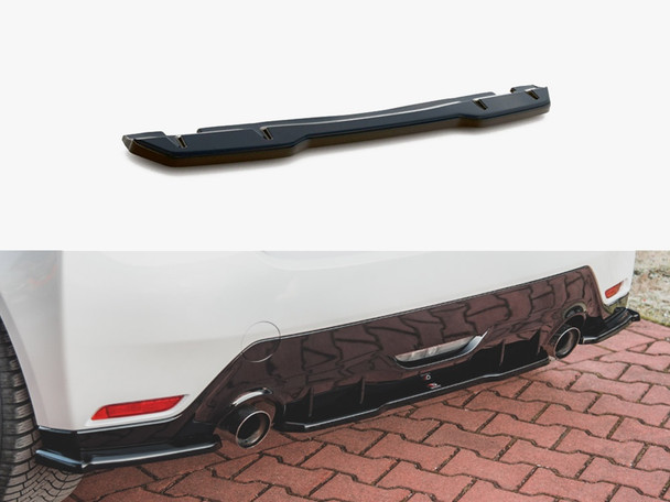 Maxton Design Central Rear Splitter Toyota GR Yaris MK4 (2020-)