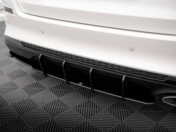 Maxton Design Rear Splitter (Vertical Bars) Volvo V90 / S90 R-Design Mk2