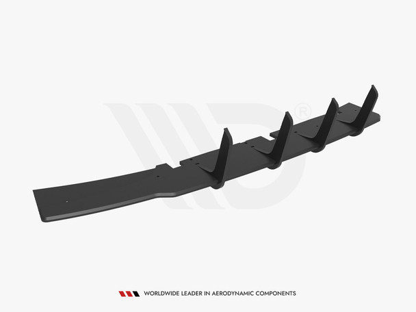 Maxton Design Rear Splitter (Vertical Bars) Volvo XC60 R-Design Mk2 Facelift