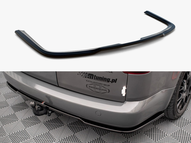 Maxton Design Central Rear Splitter VW Caddy Long Mk3 Facelift