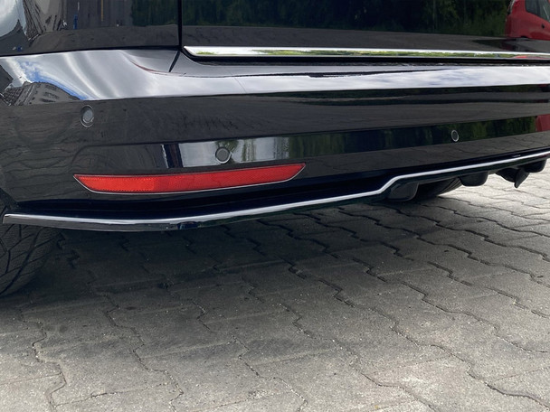 Maxton Design Rear Splitter (Vertical Bars) Volkswagen Caddy Mk4