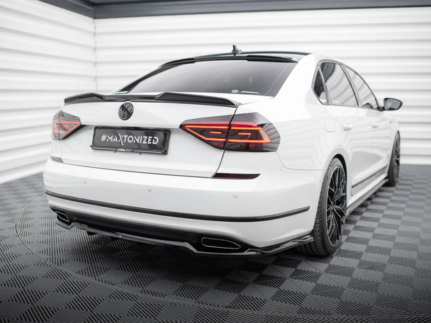 Maxton Design Spoiler CAP 3D Volkswagen Passat GT B8 Facelift USA
