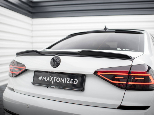 Maxton Design Spoiler CAP 3D Volkswagen Passat GT B8 Facelift USA