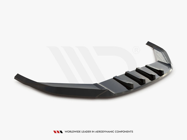 Maxton Design Rear Splitter (Vertical Bars) Volkswagen Passat GT B8 Facelift USA