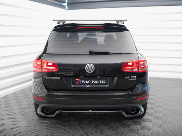 Maxton Design Rear Splitter (Vertical Bars) Volkswagen Touareg Mk2
