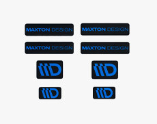 Maxton Design 3D Sticker Set Maxton Design - A (Sold AS A PACK OF X8)