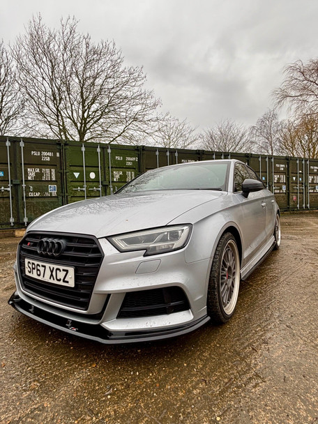 Audi S3 8V Facelift Saloon - Front Splitter