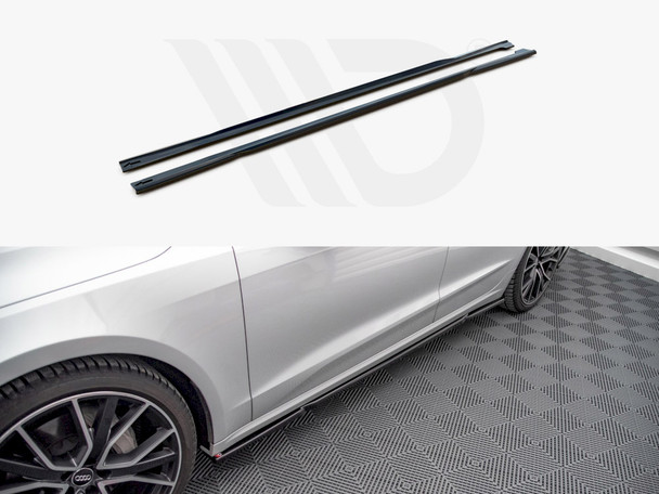 Maxton Design Side Skirts Diffusers Audi A7 C8 (2018-)