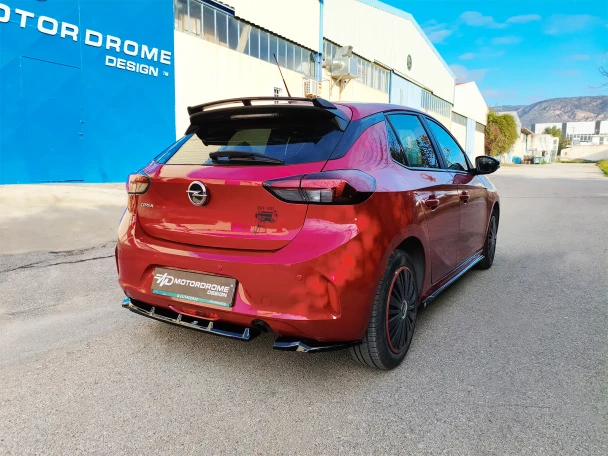 Motordrome Rear Splitter Opel Corsa F (2019-)