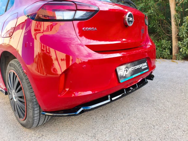 Motordrome Rear Splitter Opel Corsa F (2019-)