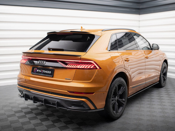Maxton Design Street PRO Rear Diffuser Audi Q8 S-Line Mk1