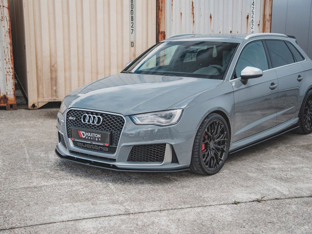 Maxton Design Street PRO Front Splitter Audi RS3 8V Sportback