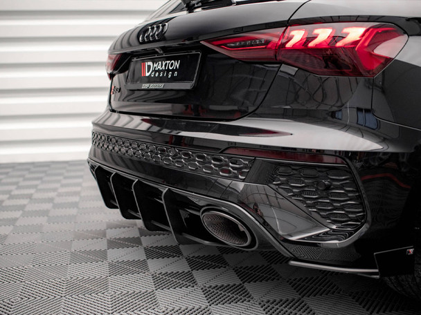 Maxton Design Street PRO Rear Diffuser Audi RS3 Sportback 8Y (2020-)