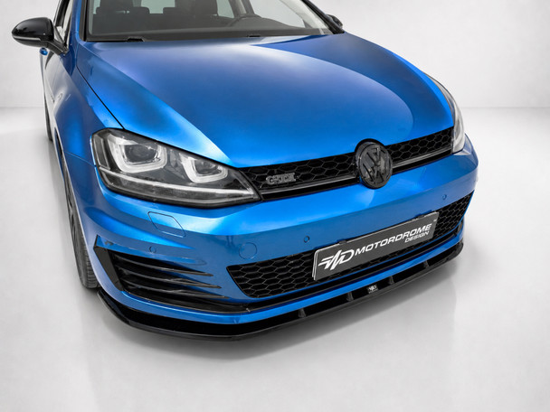 Motordrome Front Splitter Volkswagen Golf Mk7 GTI / GTD