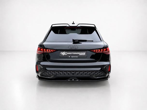 Motordrome Rear Splitter Audi A3 S-Line 8Y Facelift Sportback
