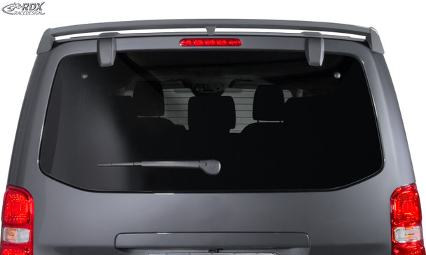 RDX Roof Spoiler - CITROEN Jumpy / Dispatch & SpaceTourer, FIAT Scudo & Ulyssee, OPEL / VAUXHALL Zafira & Vivaro, PEUGEOT Expert & Traveller, TOYOTA Proace & Proace Verso (V) - Tailgate Spoiler Rear Spoiler Wing
