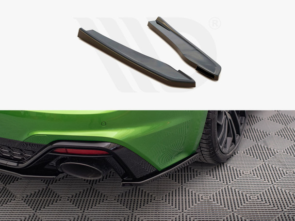 Maxton Design Rear Side Splitters Audi Rs5 F5 Facelift