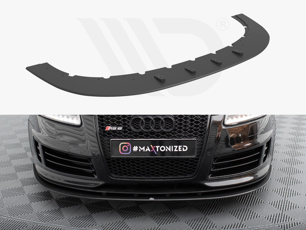 Maxton Design Street Pro Front Splitter Audi Rs6 Avant C6