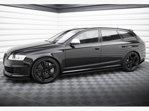 Maxton Design Street PRO Side Skirts Diffusers Audi RS6 Avant C6