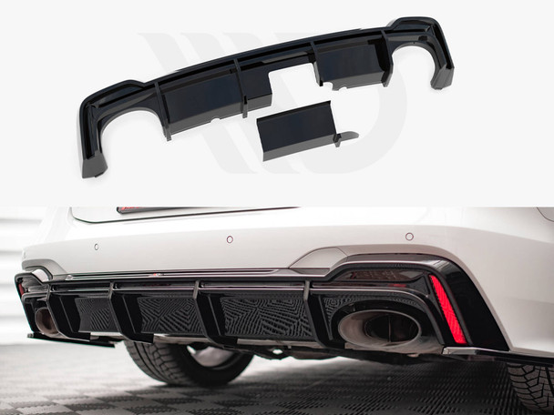Maxton Design Rear Valance Audi Rs6 C8 / Rs7 C8 (Version With Towbar)