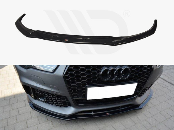 Maxton Design Front Splitter V.1 Audi Rs7 C7 Facelift