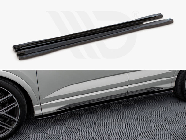 Maxton Design Side Skirts Diffusers Audi Rsq3 / Q3 S-Line F3