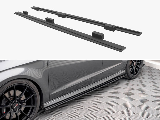 Maxton Design Street PRO Side Skirts Diffusers Audi S3 / A3 S-Line Sportback 8V Facelift