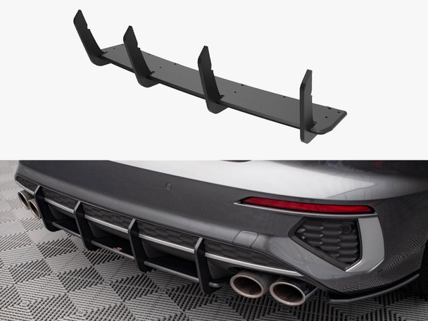 Maxton Design Street PRO Rear Diffuser Audi S3 Sedan 8Y (2020-)