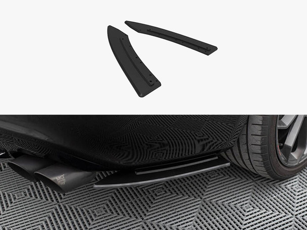 Maxton Design Street Pro Rear Side Splitters Audi S5 / A5 S-Line Coupe / Cabrio 8T