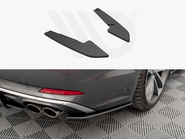 Maxton Design Street Pro Rear Side Splitters Audi S5 Sportback F5