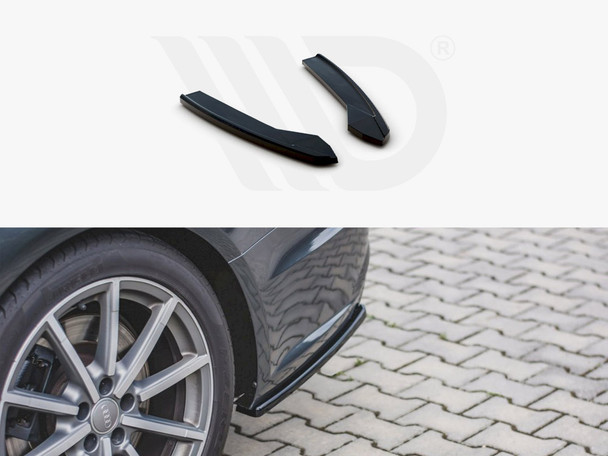 Maxton Design Rear Side Splitters Audi S6 / A6 S-Line / A6 C7 Fl