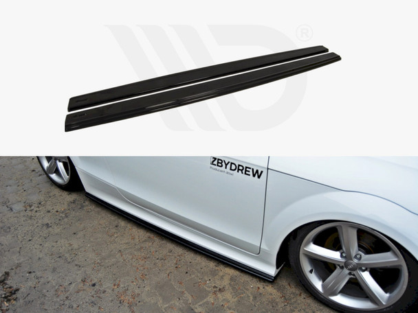 Maxton Design Side Skirts Diffusers Audi Tt Mk2 Rs