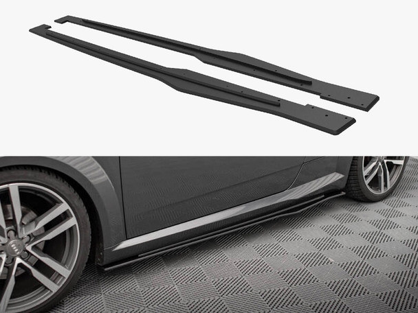 Maxton Design Street PRO Side Skirts Diffusers Audi TT S / S-Line 8S