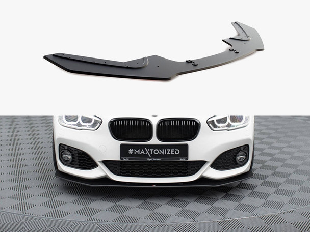 Maxton Design Street PRO Front Splitter V.3 BMW 1 F20 M-Pack Facelift / M140i