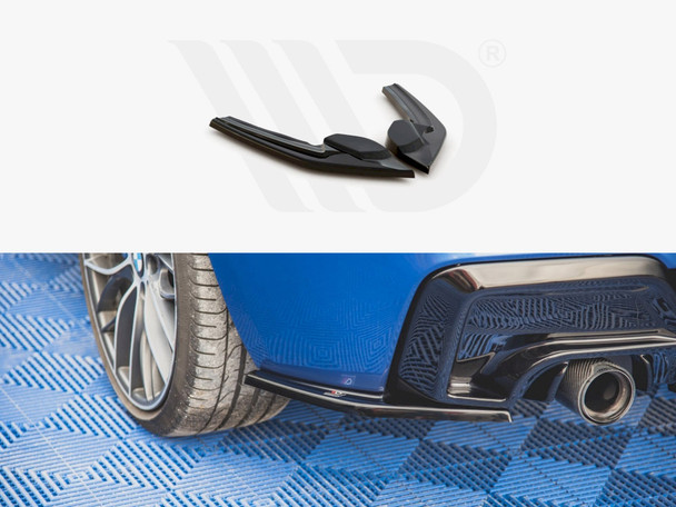 Maxton Design Rear Side Splitters V.2 Bmw M135I F20 (2011-2015)