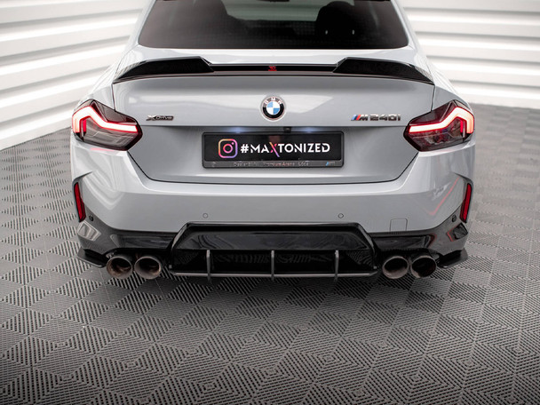 Maxton Design Street Pro Rear Diffuser BMW 2 Coupe M240i G42