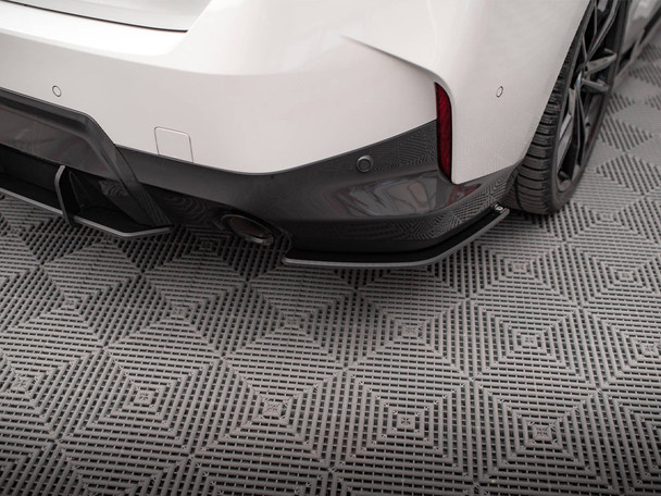 Maxton Design Street Pro Rear Side Splitters BMW 2 Coupe M-Pack G42