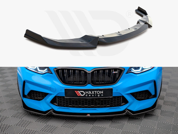 Maxton Design Front Splitter V.2 Bmw M2 Competition F87 (2018-2020)
