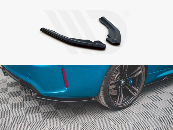 Maxton Design Rear Side Splitters V.2 Bmw M2 F87 (2016-2020)